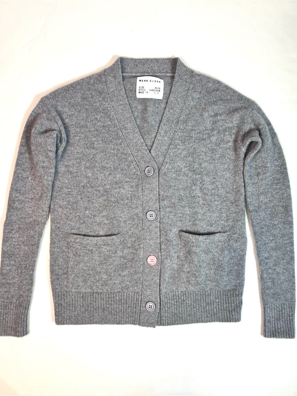 Wear Cissa Cashmere The Wrap Cardigan Size XS/S - Picture 3 of 16